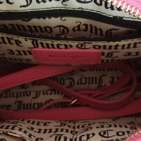 Juicy Couture Pink Heart Satchel - Picture 6 of 8